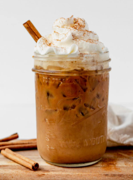 Iced Cinnamon Latte  